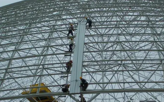 朝阳网架装配好以后应当留神哪八项验收事件